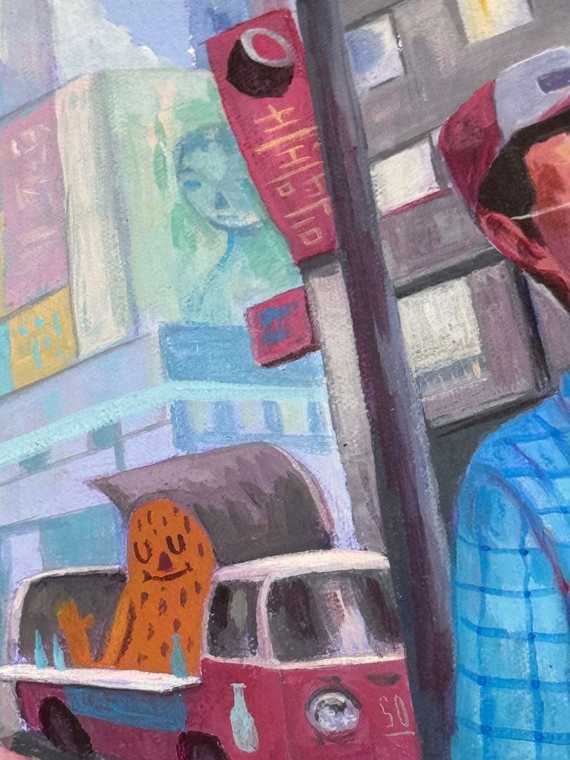 Mark Jeffrey R.santos 原画　一点もの　unique