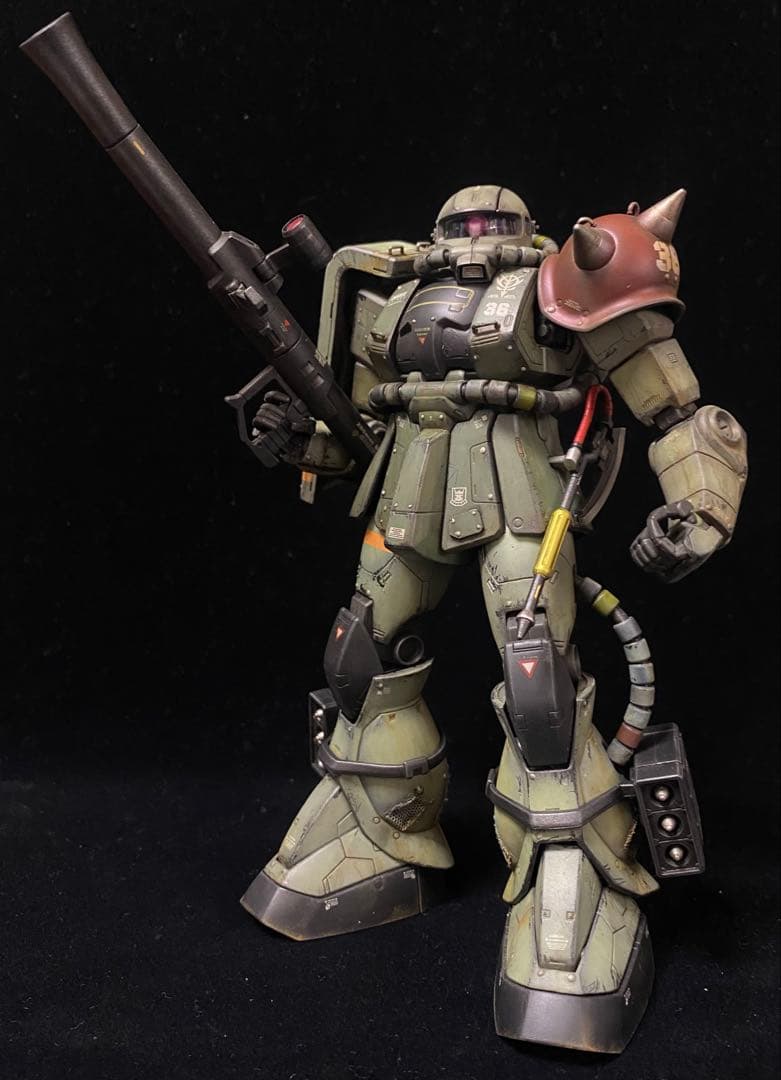 【ガンプラ完成品】　MG MS-06F/J ザクII 1/100 バージョン1