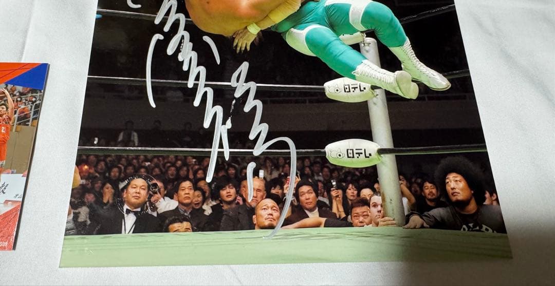 BBM刻印付き　三沢光晴　直筆サイン入り写真　NOAH 最終値下げ