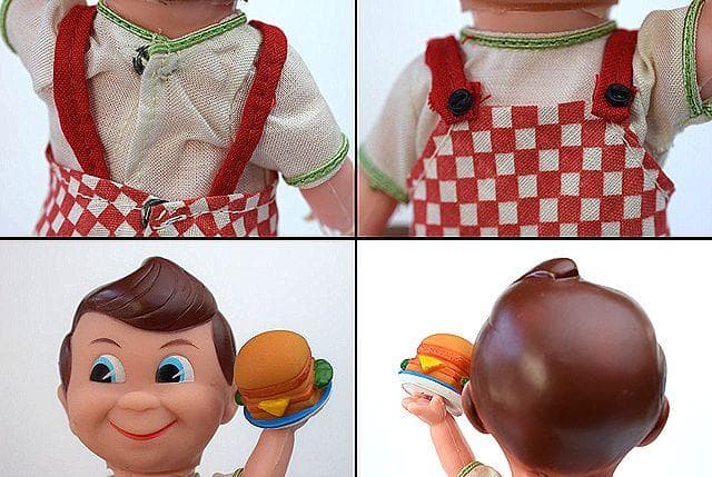 70’s BIG BOY ビッグボーイ ビンテージ ソフビ 白靴 DAKIN社