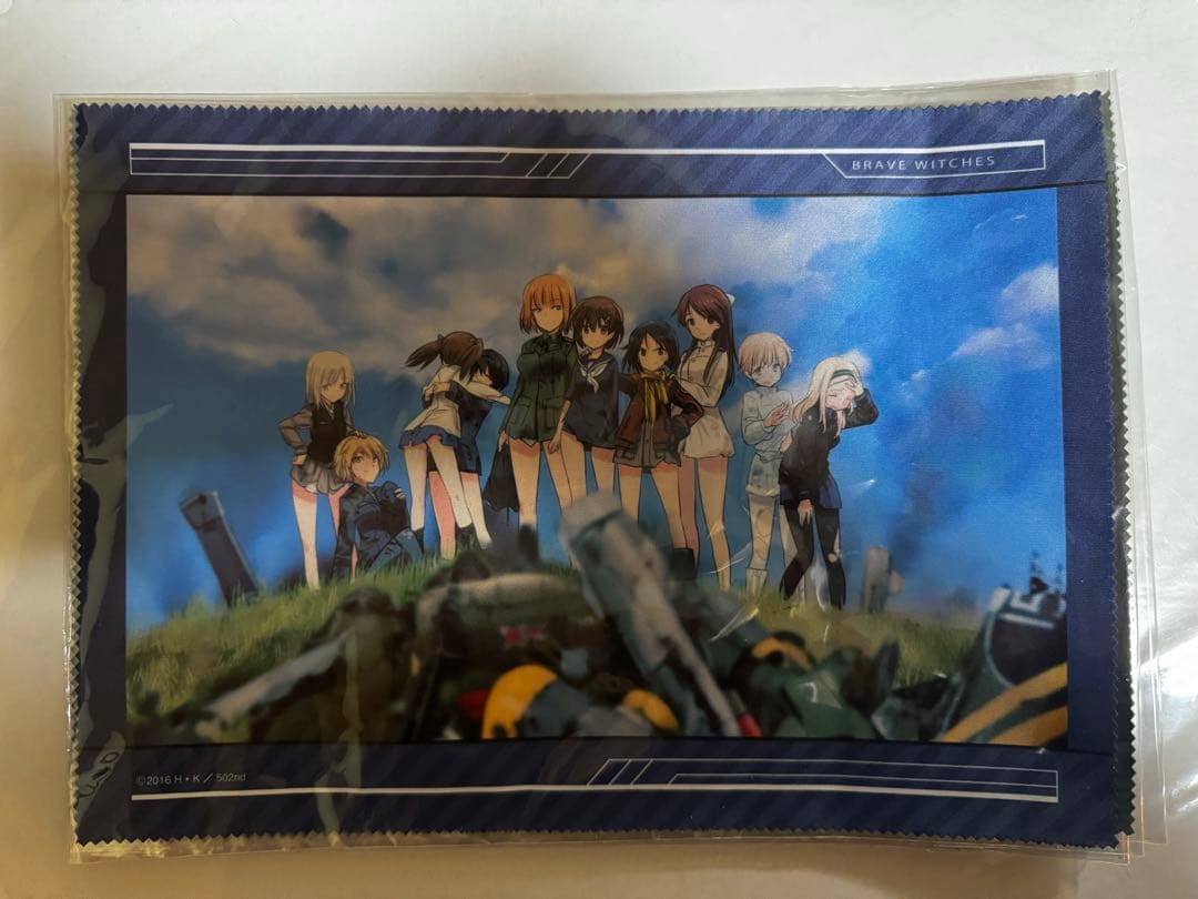 ブレイブウィッチーズ　くじ　マルチクロス　8種セット