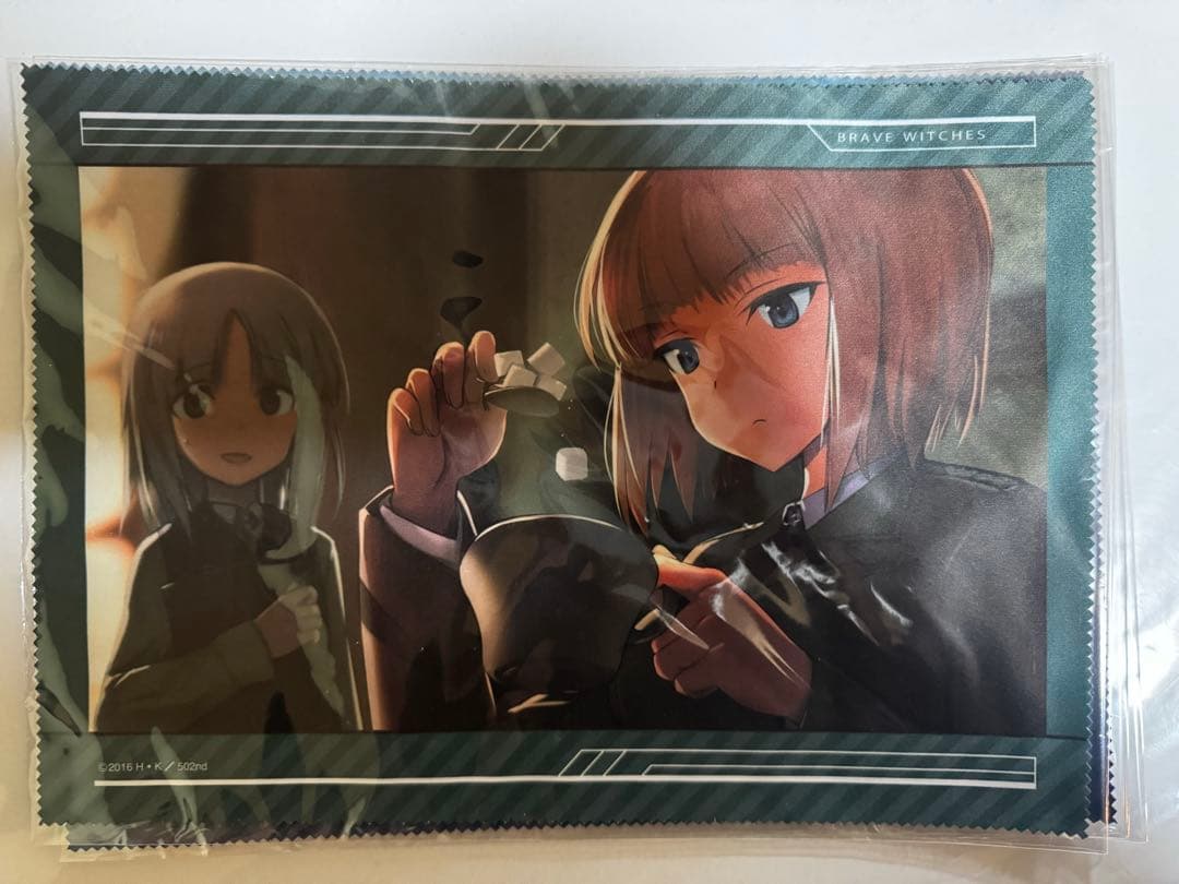 ブレイブウィッチーズ　くじ　マルチクロス　8種セット