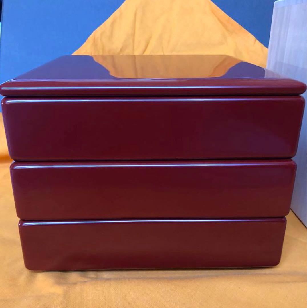 伝統　輪島屋本店製　重箱 3段収納