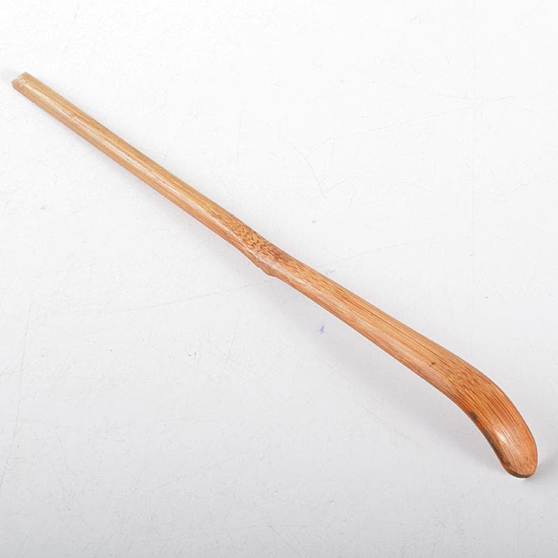 茶道具　表千家祥翁宗左（吸江斎）　自作茶杓　銘「不如婦」　共筒共箱　MR5492