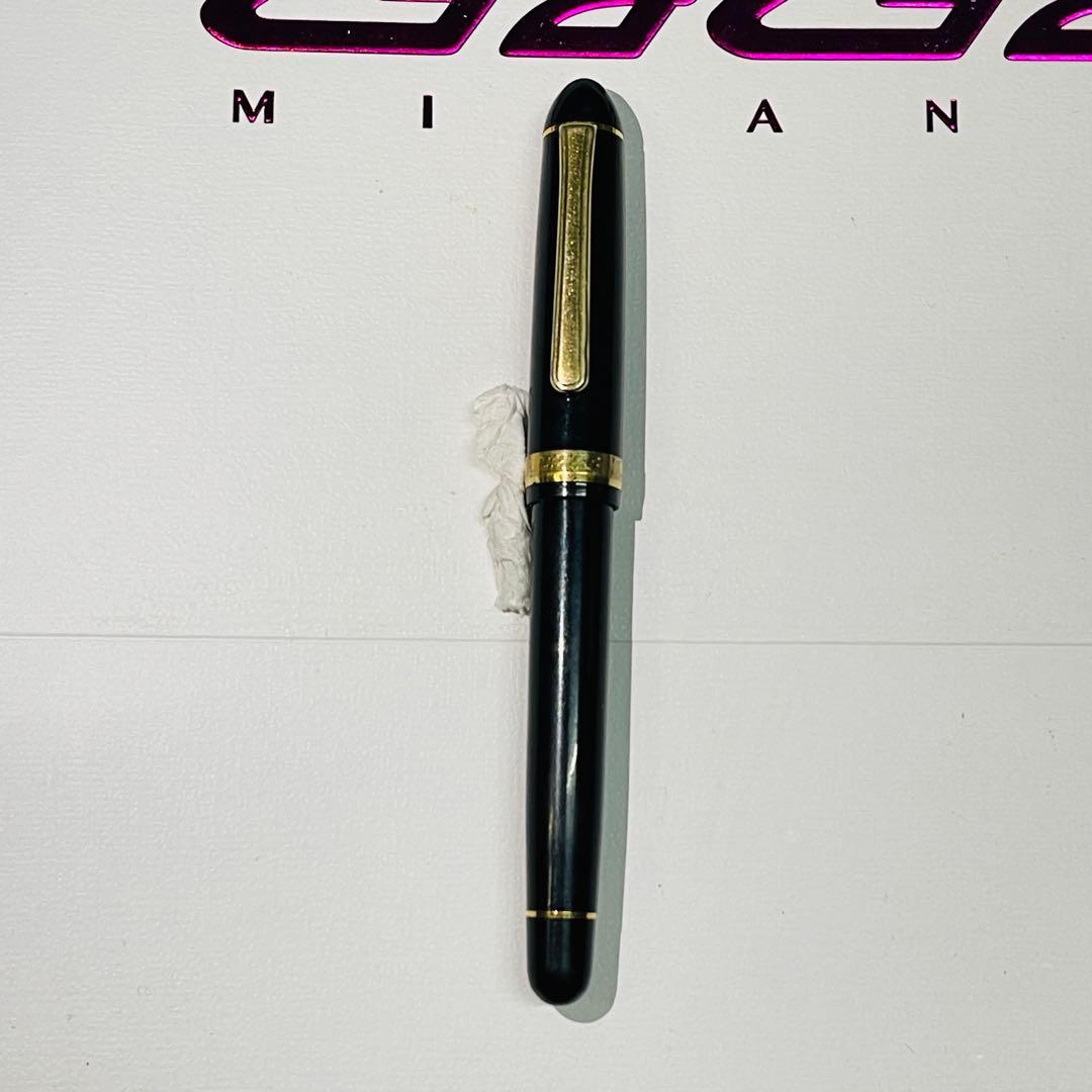 プラチナ万年筆　#3776センチュリー　ブラック