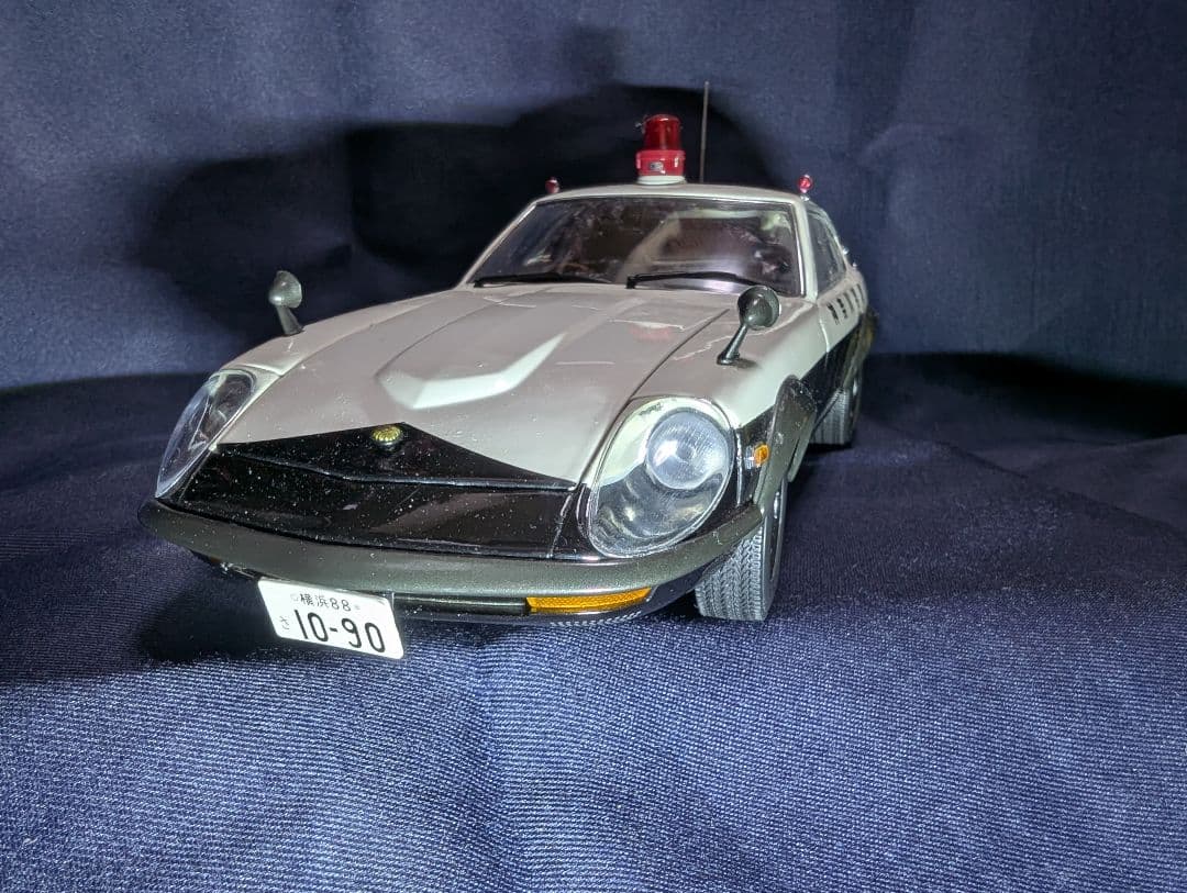 京商　フェアレディ240Z パトカー 1/18