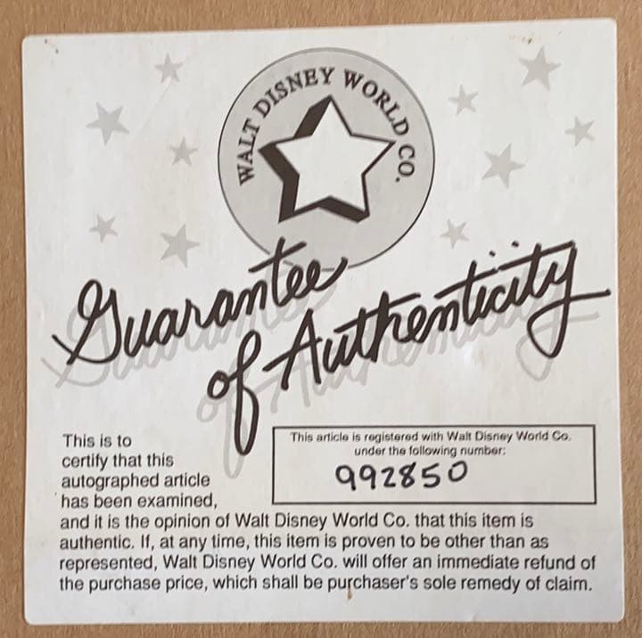 半額　スターウォーズ　C3-PO とR2-D2俳優直筆サイン入り写真　証明付き