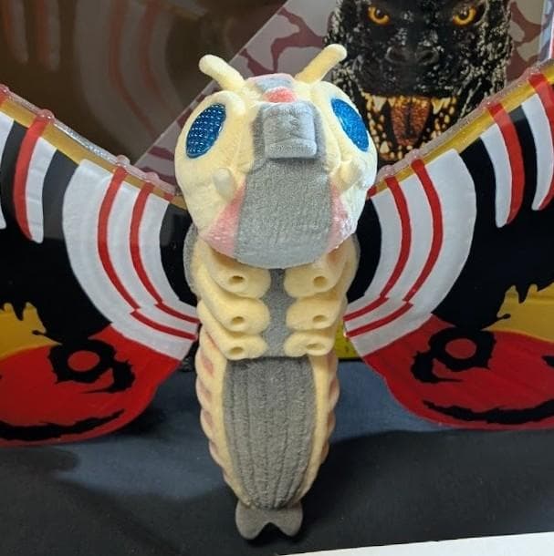 平成ＶＳ版モスラ＆バトラ（バンダイ）未使用・箱付 フィギュア２体セット