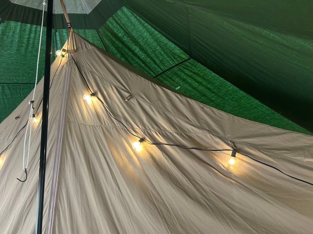 DOD タケノコテント2 グランドシート&インナーテント付き　値下げ！