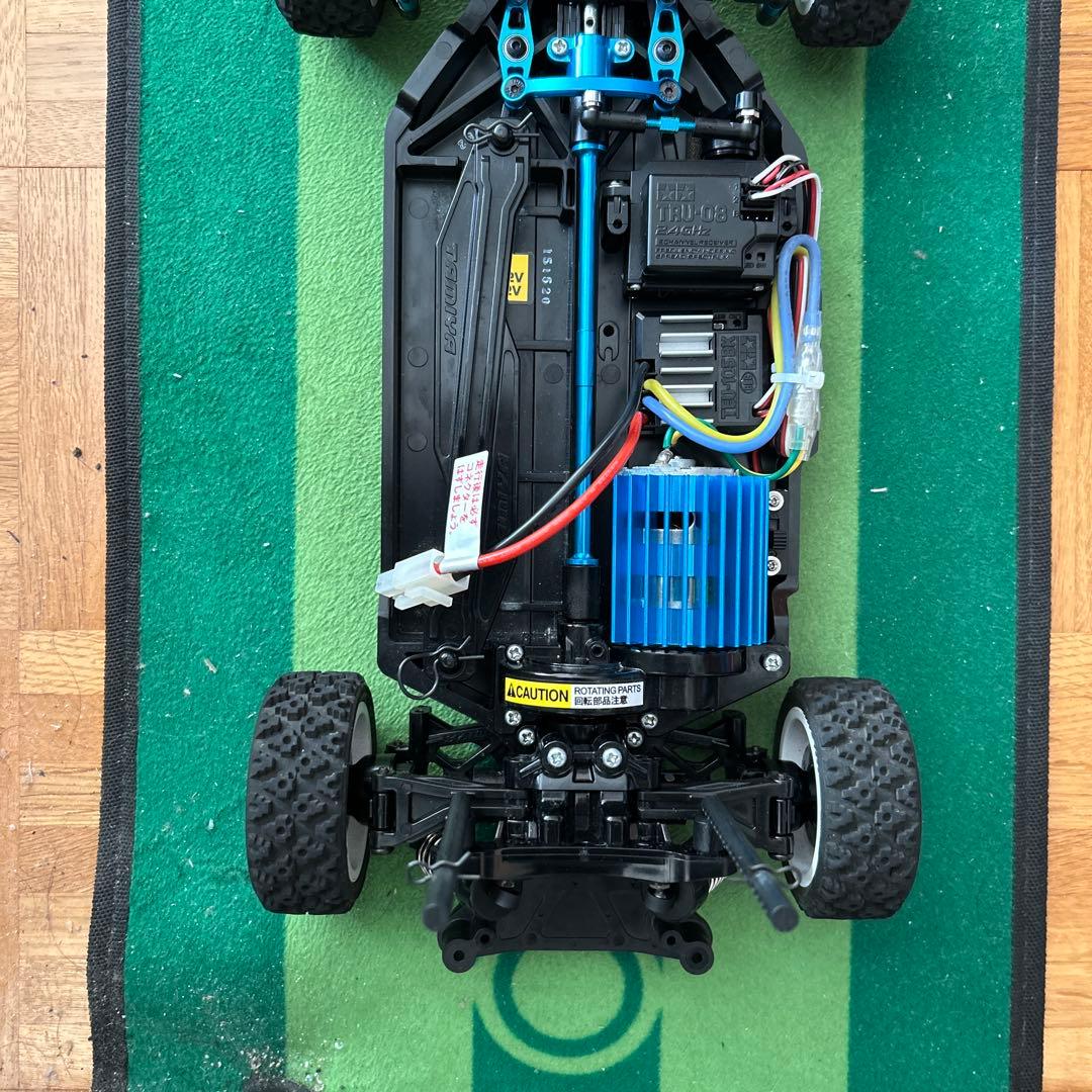 タミヤTT-02ラリー仕様フルセット(オプション多数) ランチアデルタ