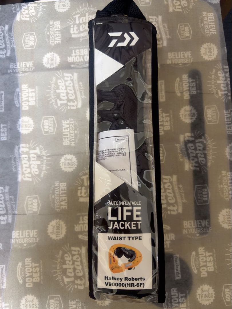 DAIWA DF-2709自動膨張式ライフジャケット ブラック