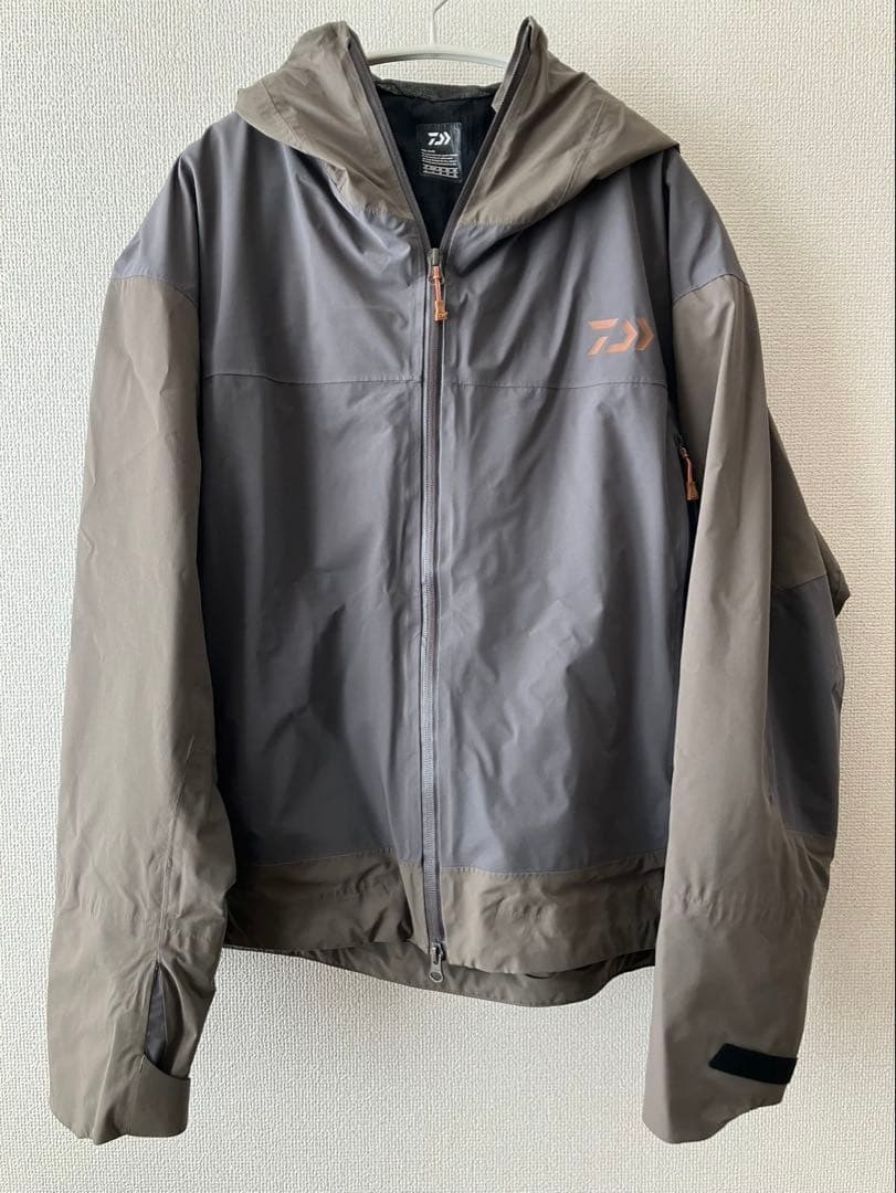 DAIWA ダイワ コーデュラショートレインジャケット ブラウン L