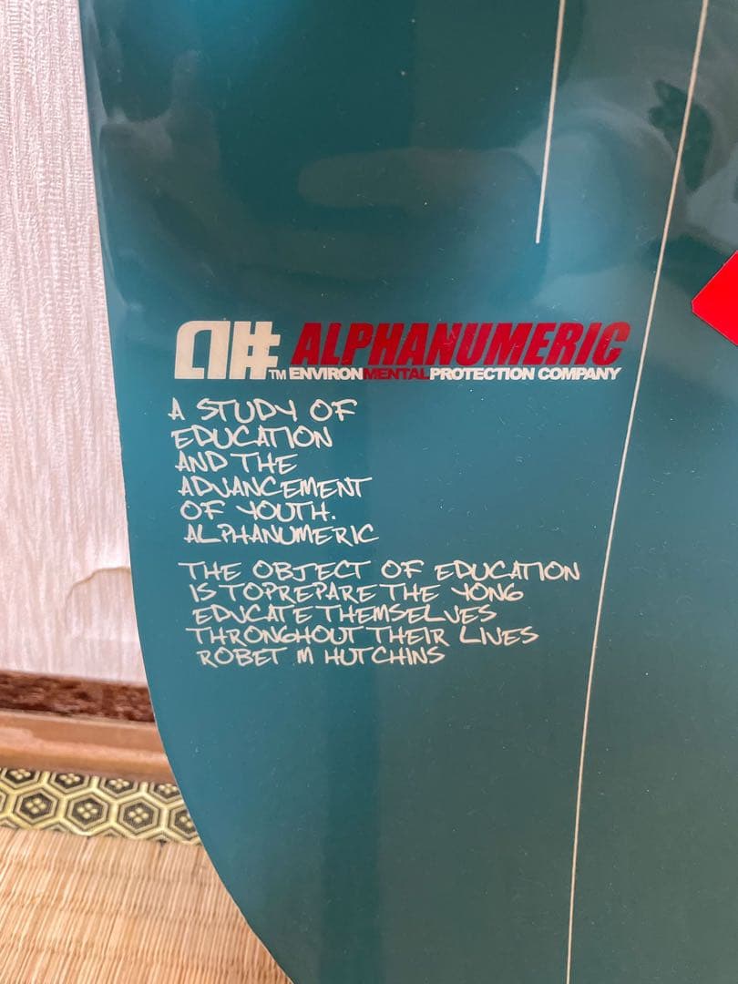 スノーボード Alphanumeric 156cm board