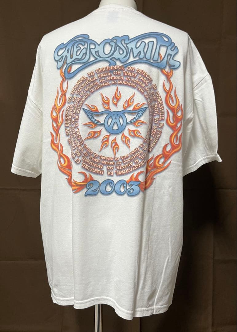 Aerosmith エアロスミス 2003 M&O Tシャツ