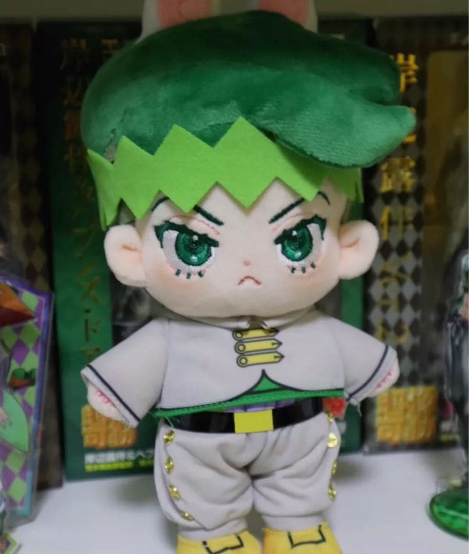 《緑髪緑目漫画家くん》激レア可愛い着せ替えぬいぐるみ《20cmぬいぐるみ》