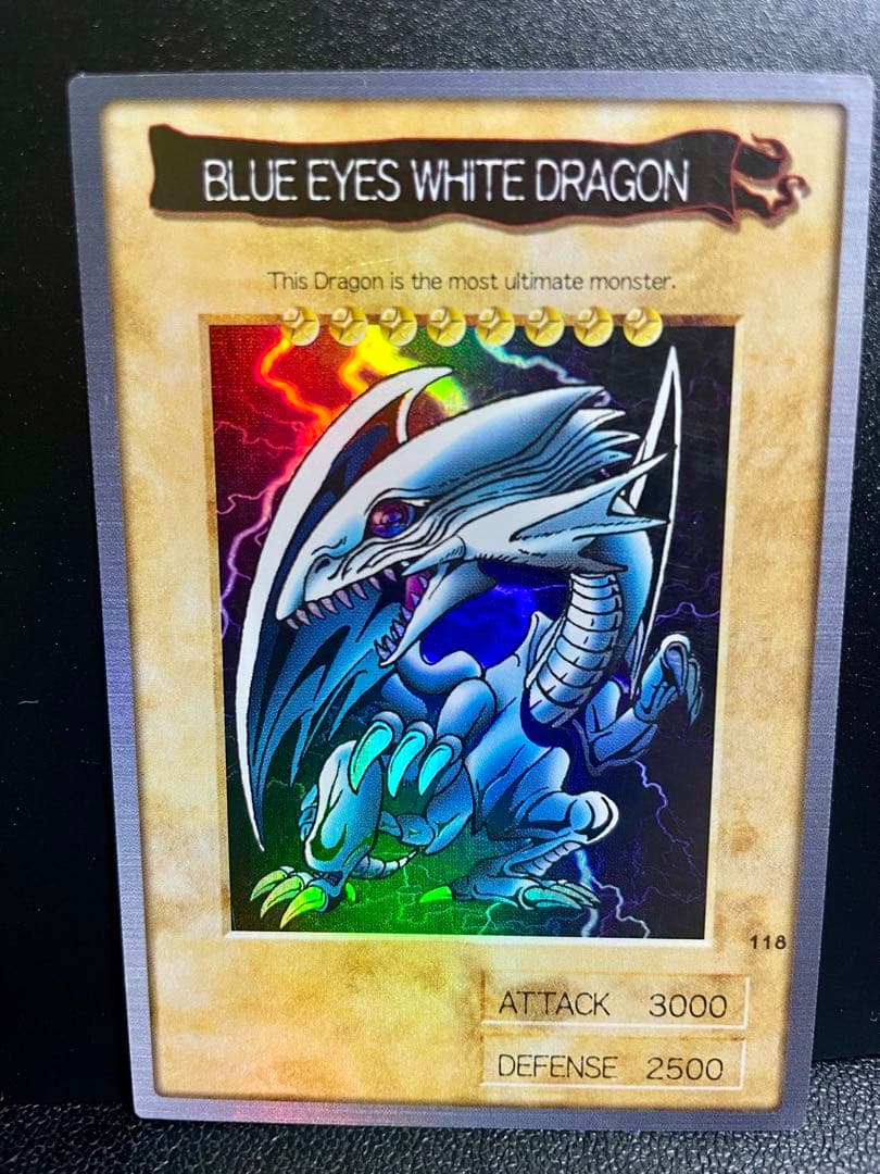 【美品】遊戯王 BLUE EYES WHITE DRAGON バンダイ1999
