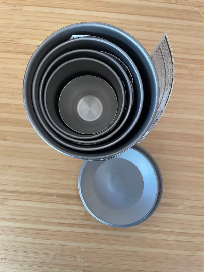 バーベキュー・調理用品 peak Titan Stacking Mugs <Full set>