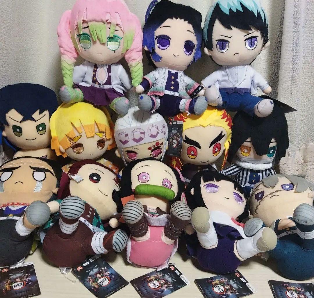 鬼滅の刃 BIG ぬいぐるみ まとめ売り 13体 約30cm 未使用保管品