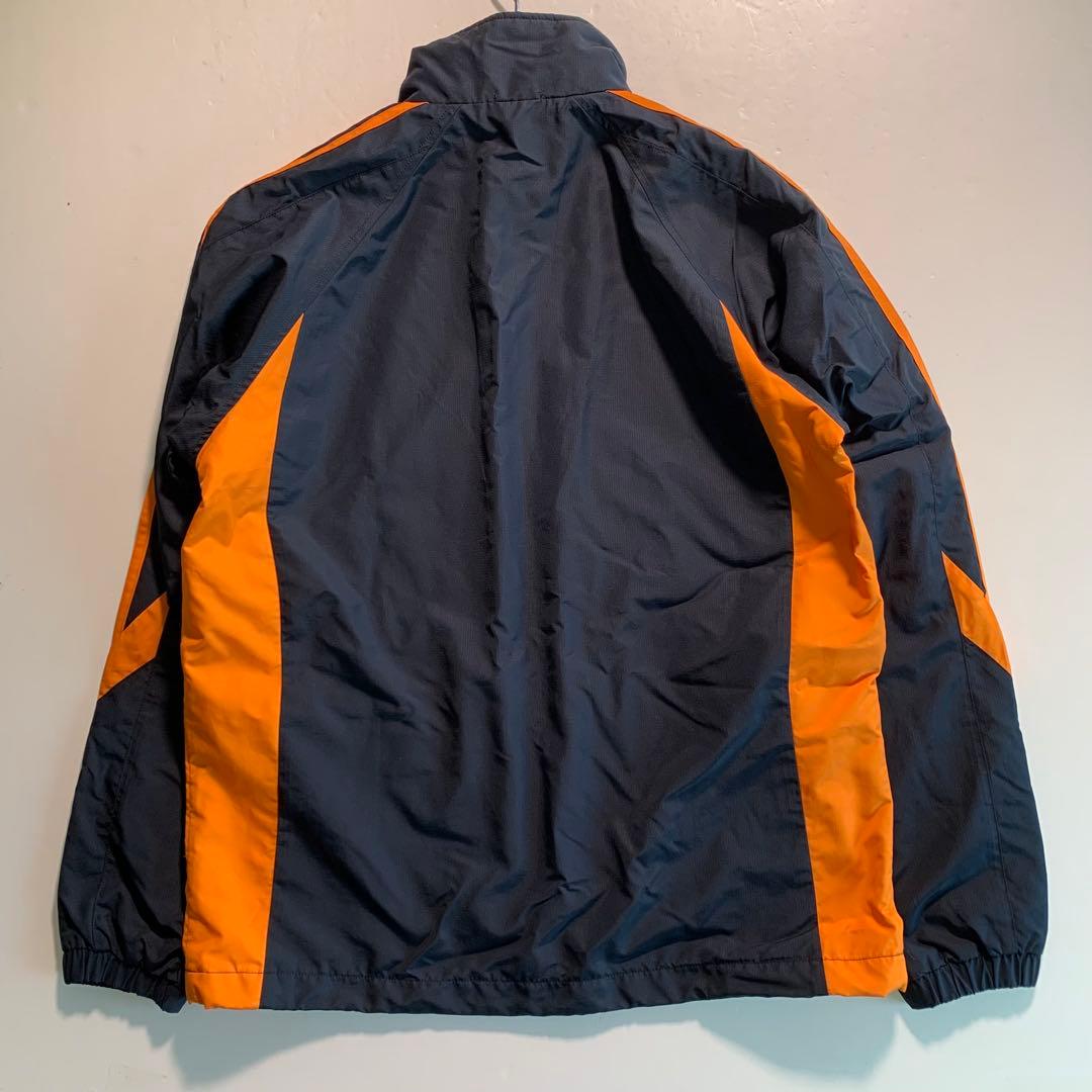 90's adidas ナイロンジャケット セットアップ S〜M ネイビー