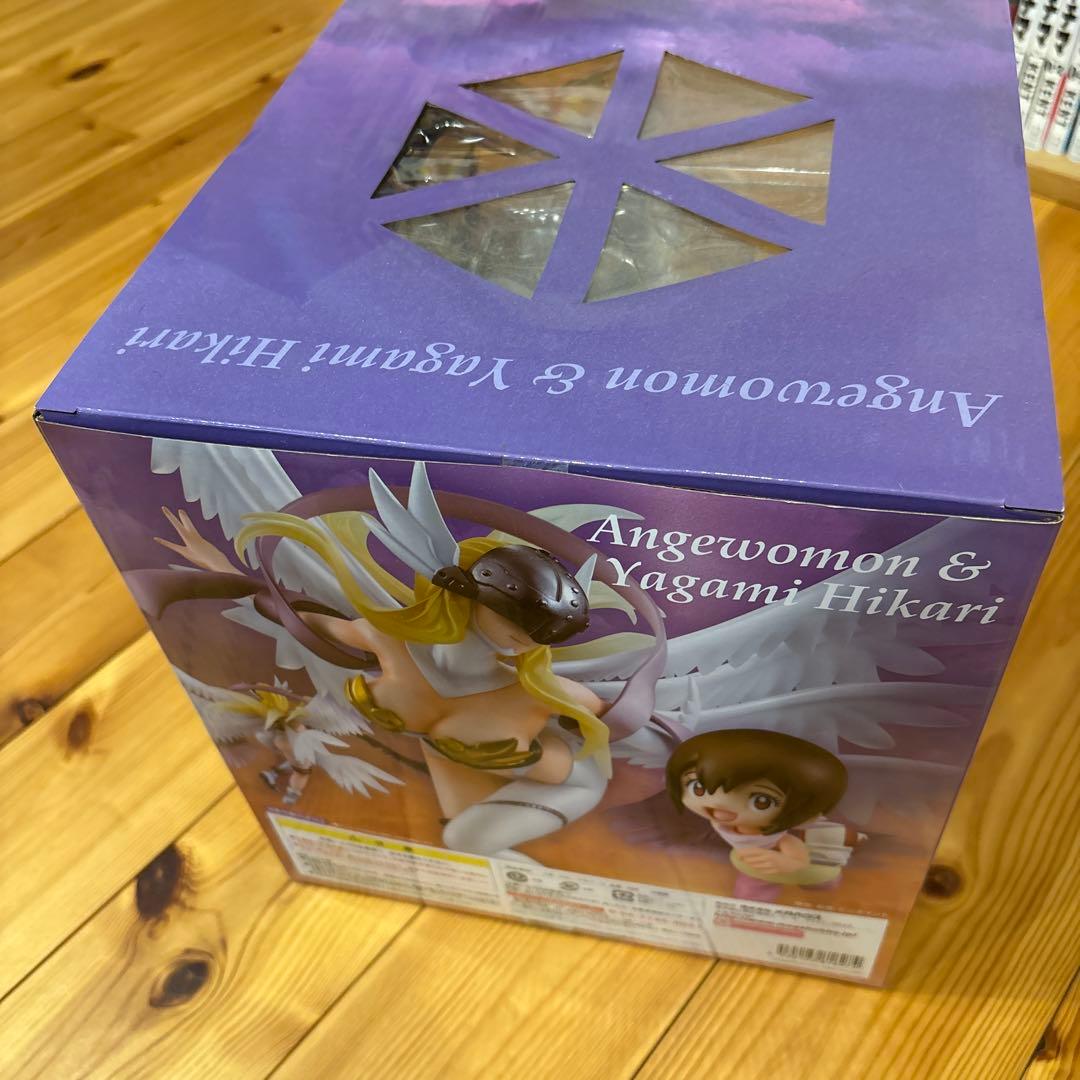 【未開封】デジモンアドベンチャー エンジェウーモン&八神ヒカリ　フィギュア