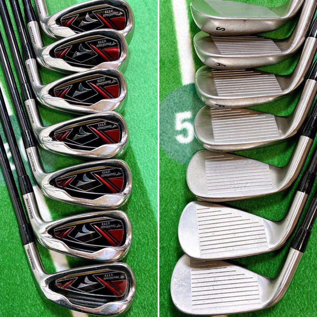 【美品】初心者 TOURSTAGE V773 メンズ ゴルフクラブ フルセット