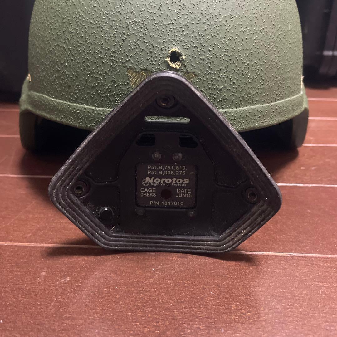 実物 米軍放出 SDS ACH/MICH ヘルメットマウント付 M64