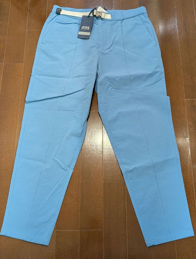 【新品未使用】ムータマリン ベルトカラーパンツ スラックス 4 S