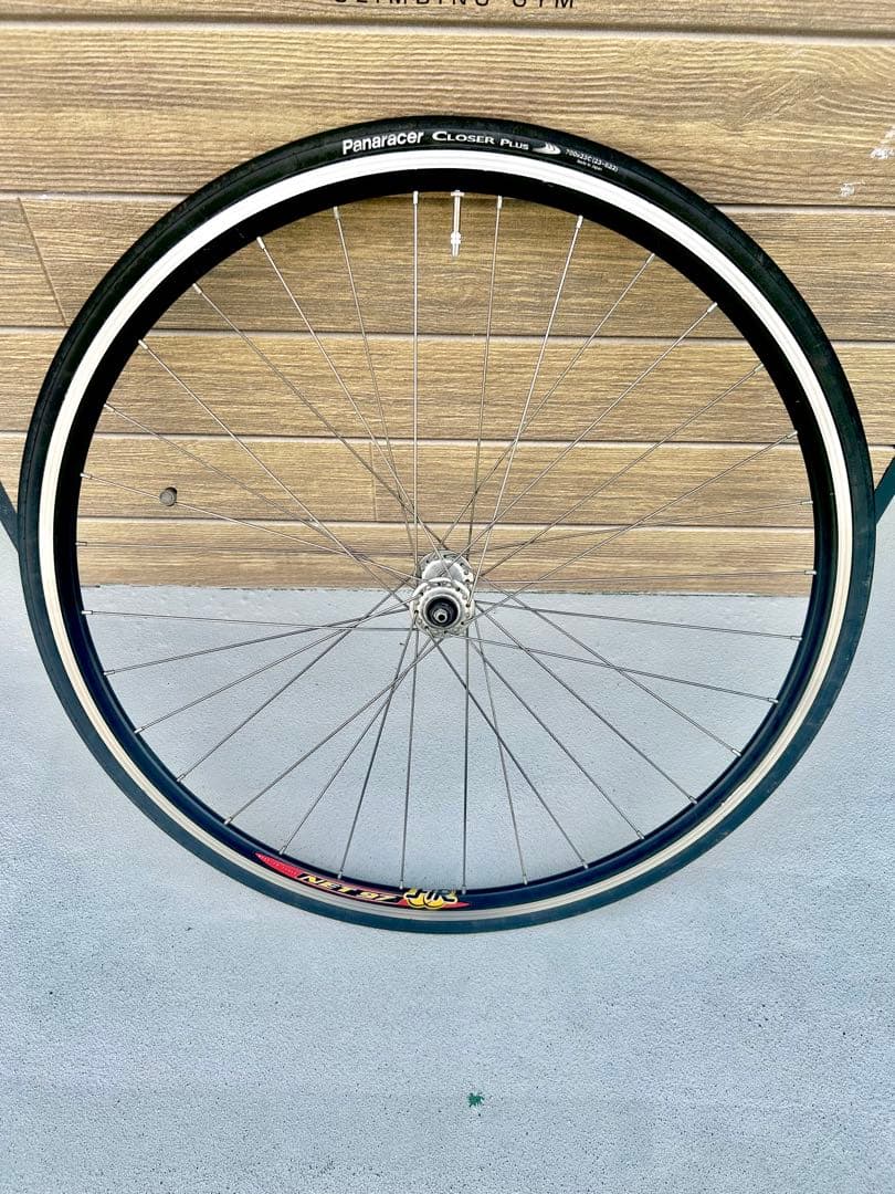 【カンパニョーロcampagnolo】イタリア製MIRAGEハブ＆FiRリム前輪