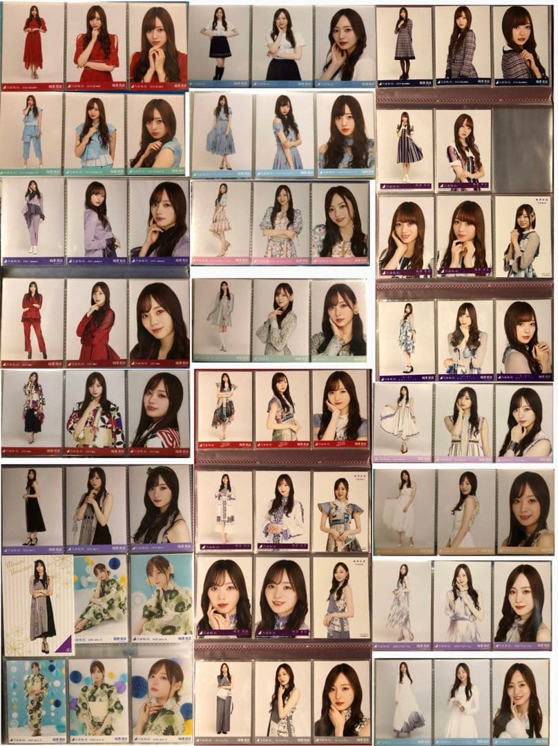 乃木坂46 梅澤美波 生写真コンプ22作&EC特典＋ポストカード＋写真集＋雑誌