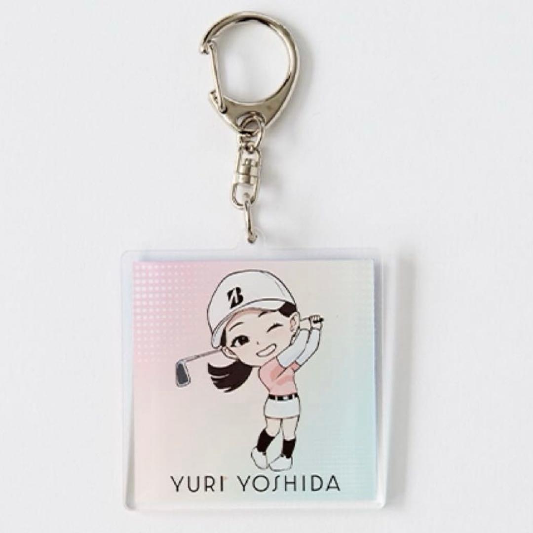 吉田優利プロ応援グッズ７点セット［オフィシャルグッズ5点、JLPGAグッズ2点］