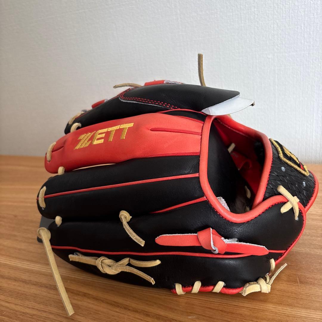 ゼット　軟式　グラブ 投手　グローブ プロステイタスSCE BRGB32501