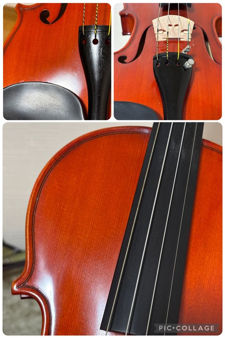 【美品】スズキ　バイオリン　No.330 3/4 1995年 虎杢