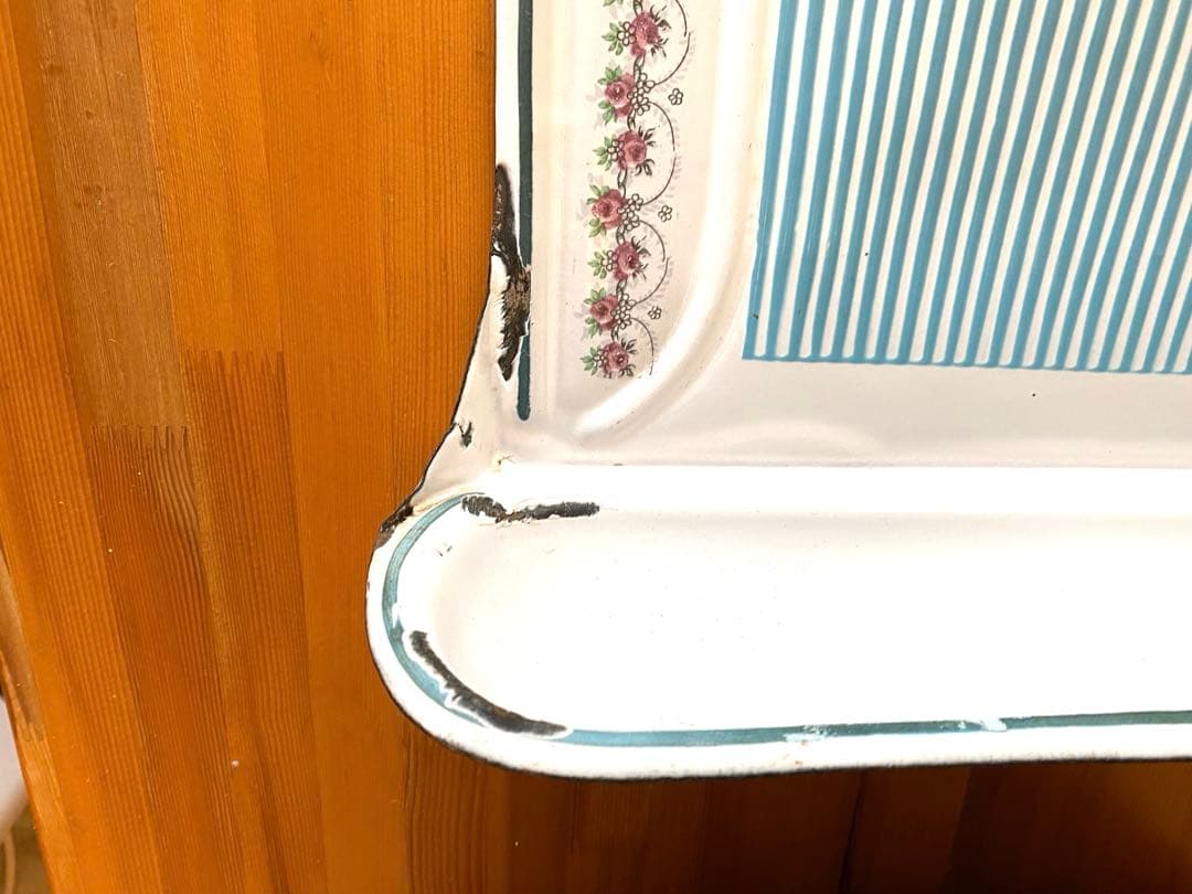 フランスアンティークBB社ローズガーランドレードルラック