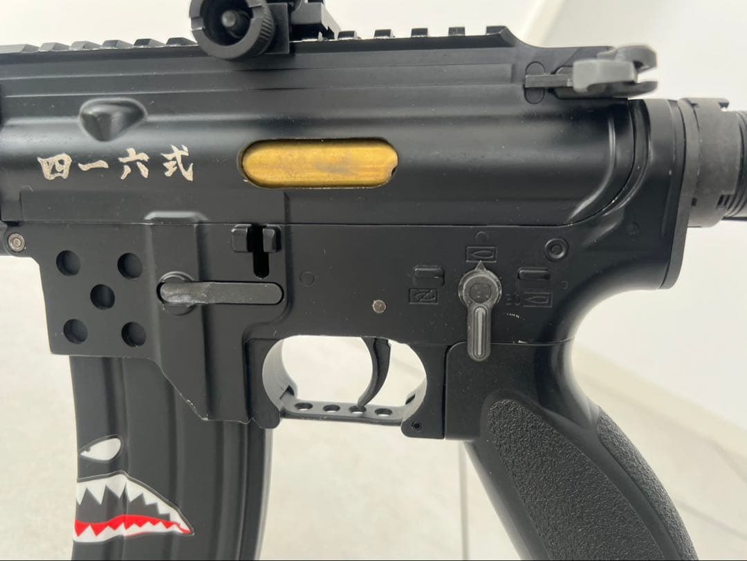 東京マルイ次世代HK416 軽量化カスタム ワンオフパーツ多数　おまけ品あり