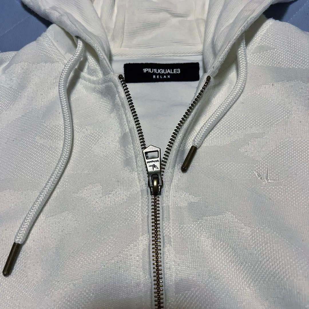 1PIU1UGUALE3 RELAX ウノピゥ　ホワイトカモフラセットアップ