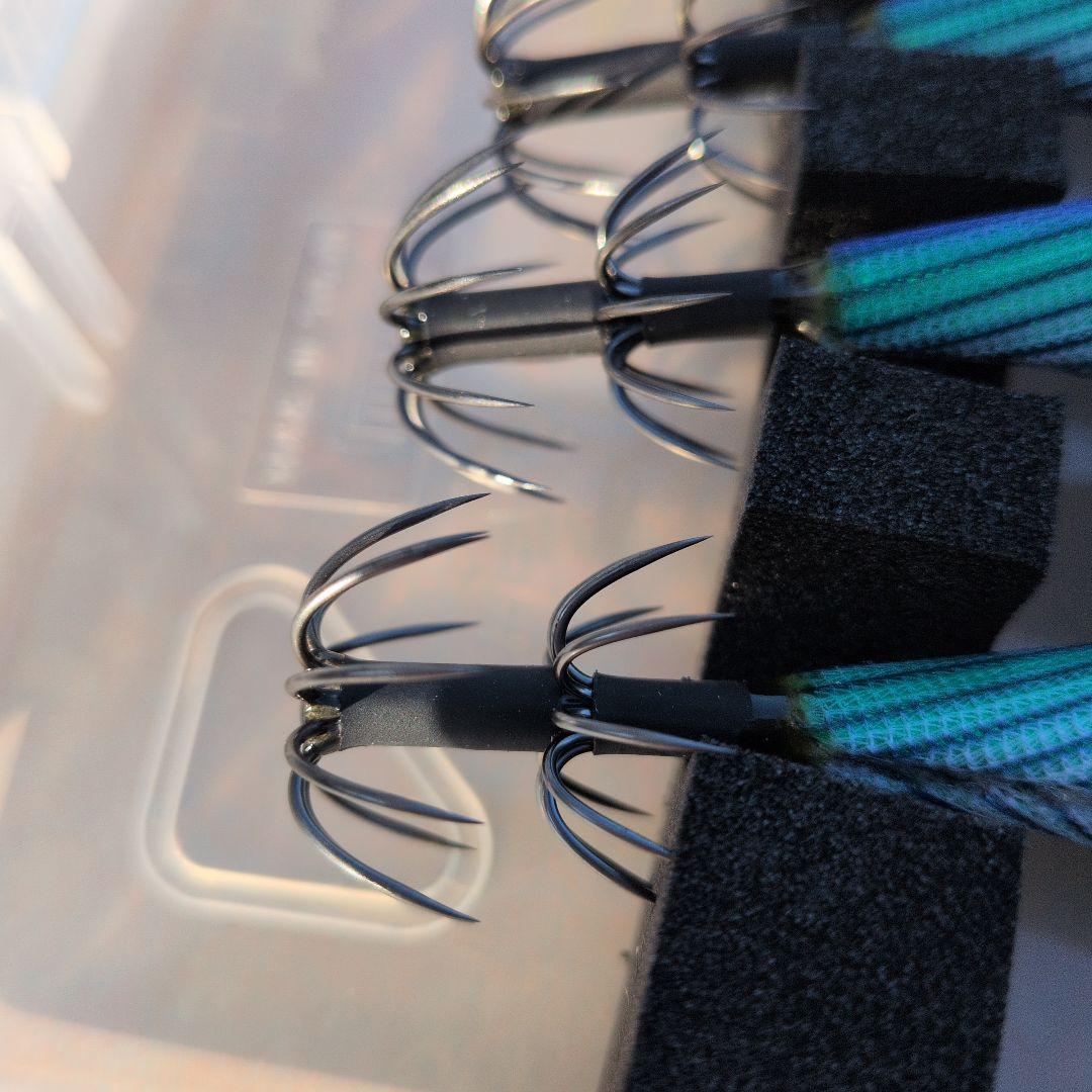 ダートマックス　TR tr 　パープル　ボーダー　グリーン１０個セット