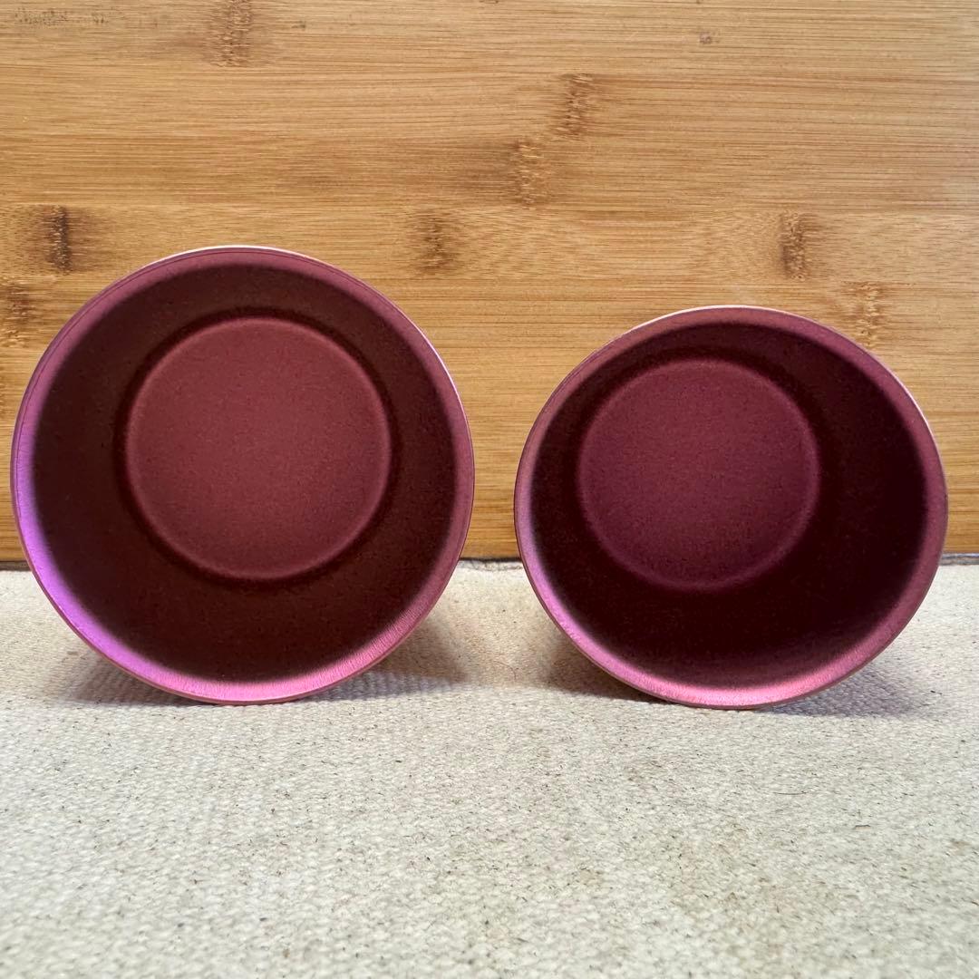 スノーピーク スタッキングマグ原宿限定ピンク雪峰 H450 H300 2個セット