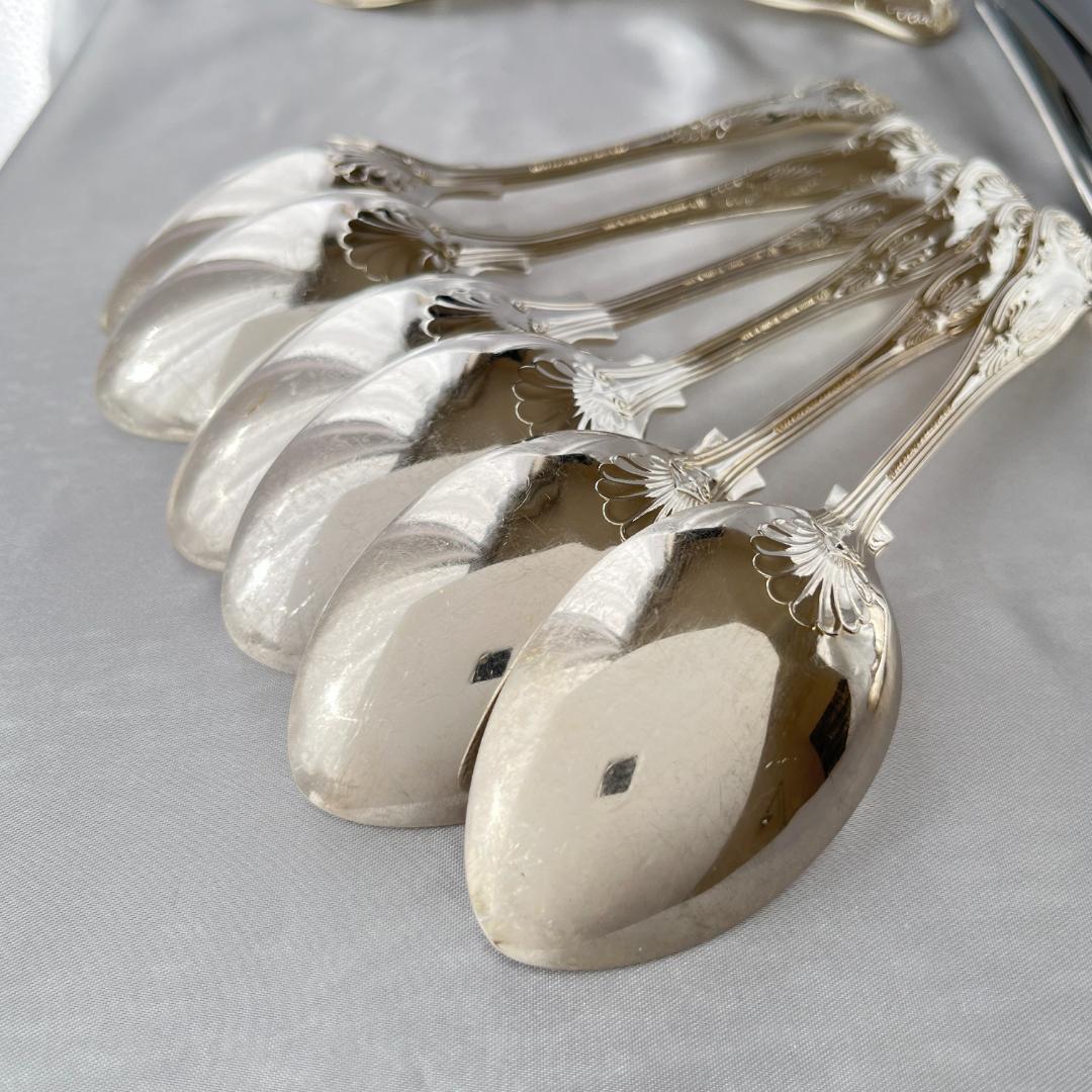 【e Butler】キングスパターンのディナーセット 6名用42本組