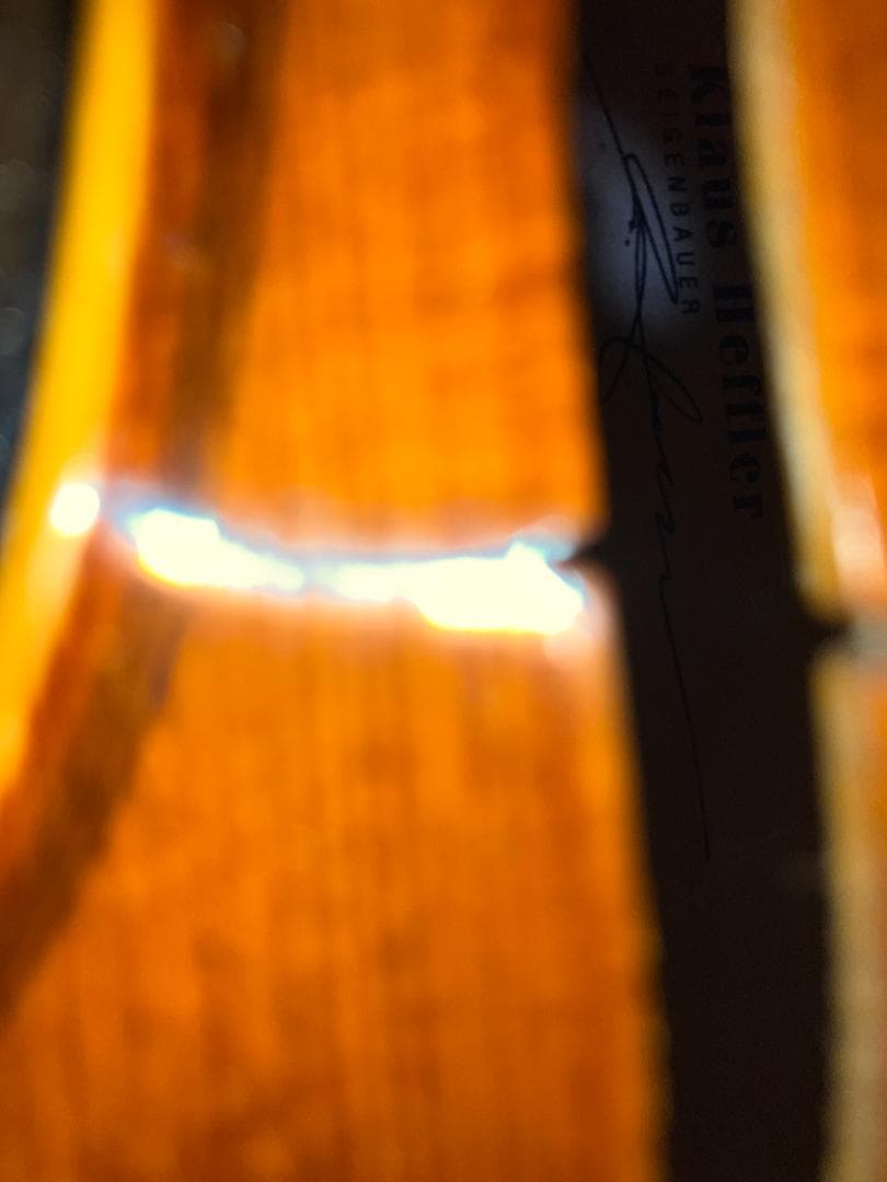 バイオリン　クラウス・ヘフラー工房 ＃７０３ ドイツ製 KlausHeffler