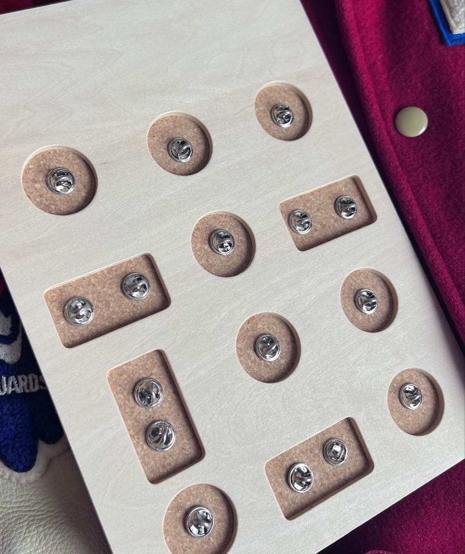 VANJACKET pin badgeコレクションはセット台紙付き新品