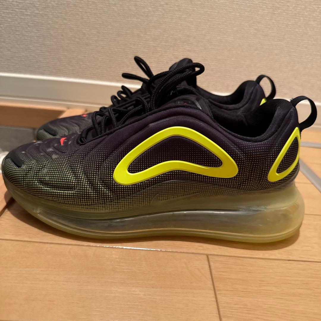 Air Max 720 ブラック×イエロー 26cm