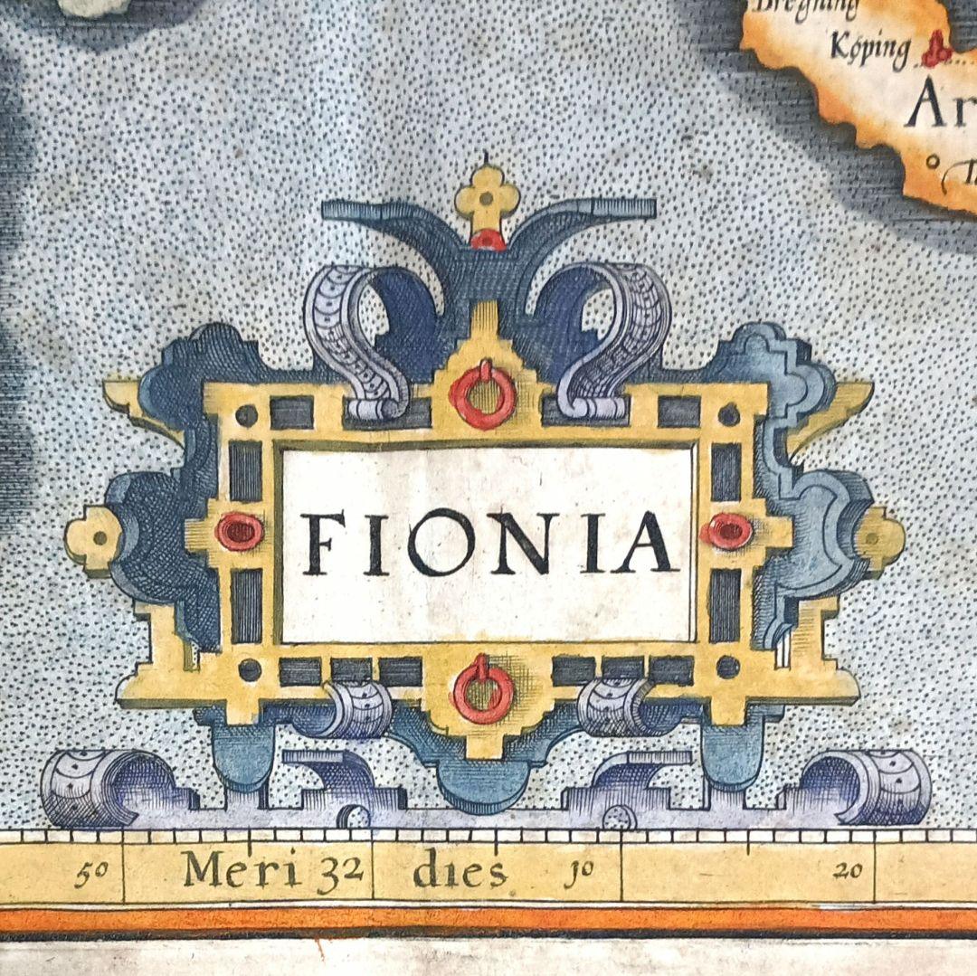 額装品　G.MERCATOR メルカトル　「FIONIA」デンマーク　稀少　美品