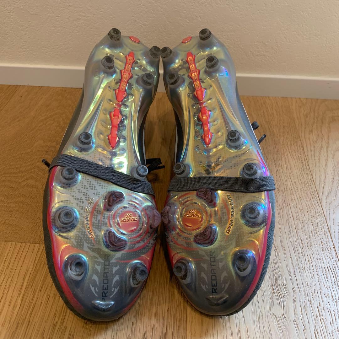 アディダス プレデター ELITE FT AG(シルバー×ホワイト×レッド)