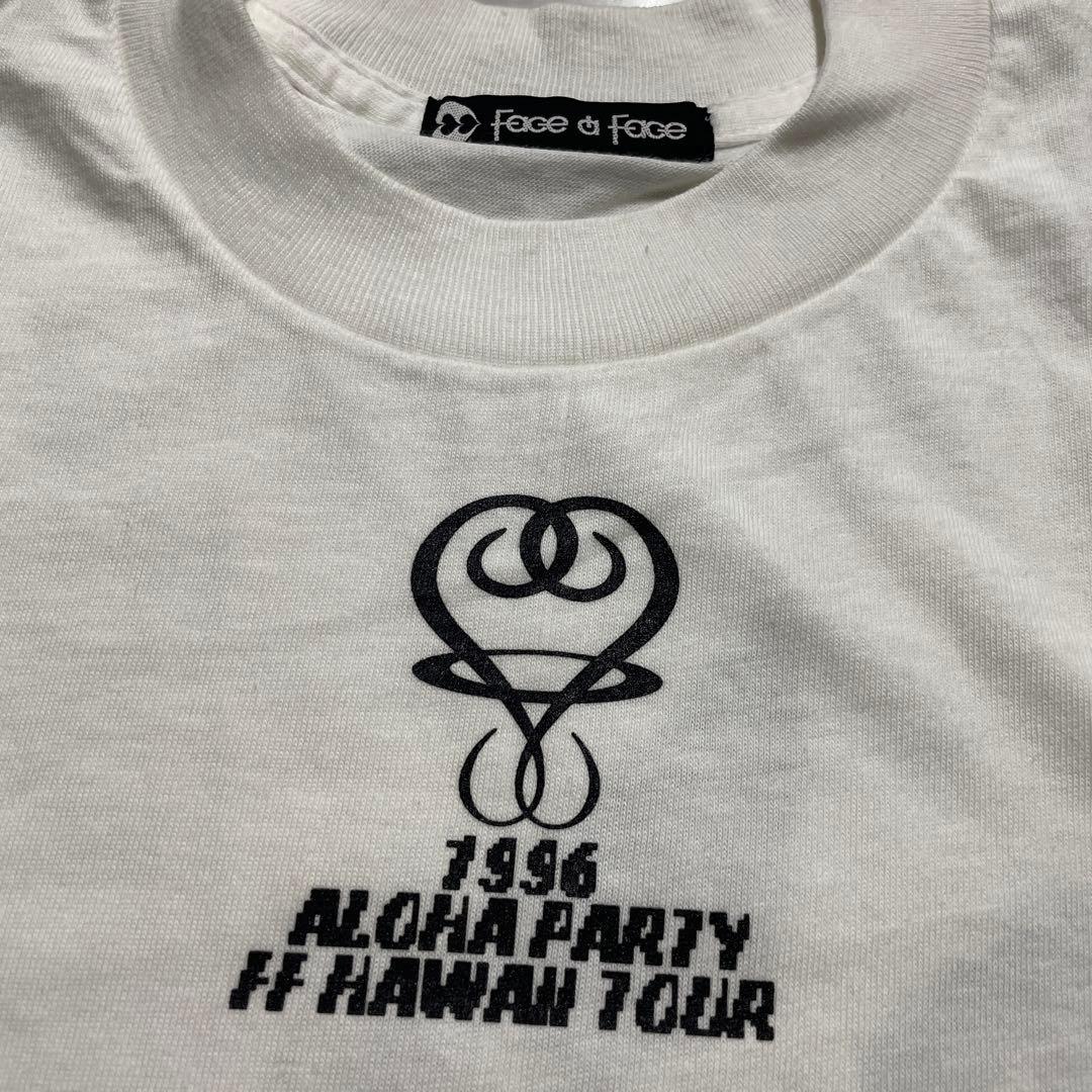 Tシャツ アロハパーティー 90年代 デッドストック 藤井フミヤ ファンクラブ