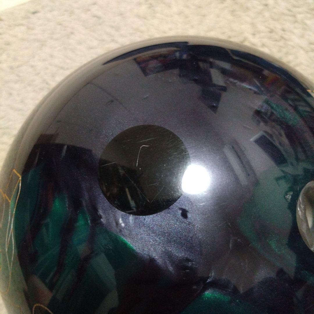 ボウリング　iqツアーダークグリーン　中古　14ポンド ストーム