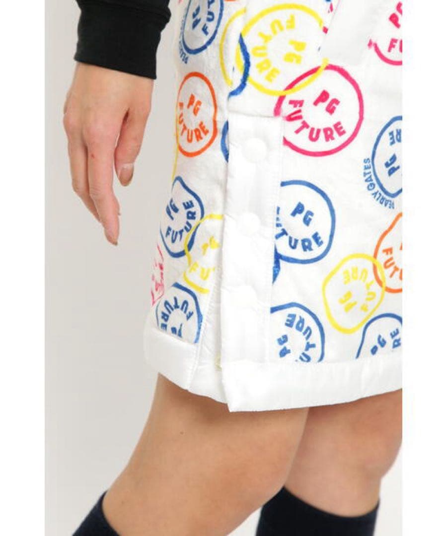 PEARLYGATES ベロアボンバー スカート FUTURE NICO柄　新品