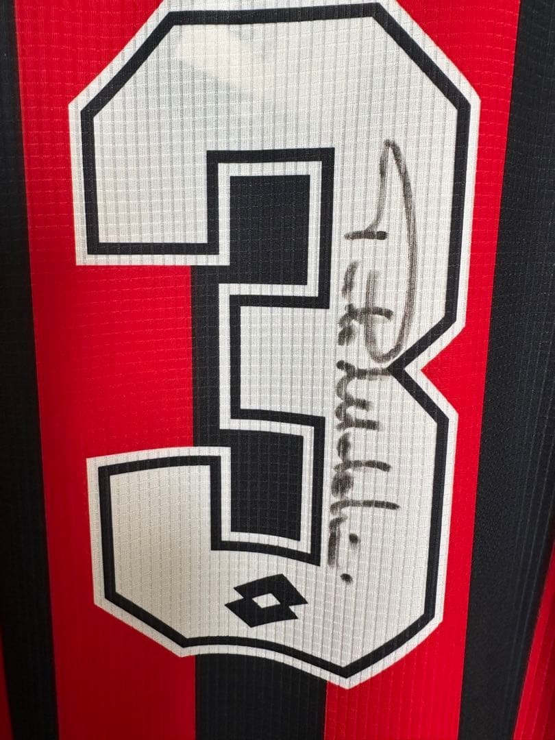 パオロ・マルディーニ 直筆サイン入り ユニフォーム ACミラン