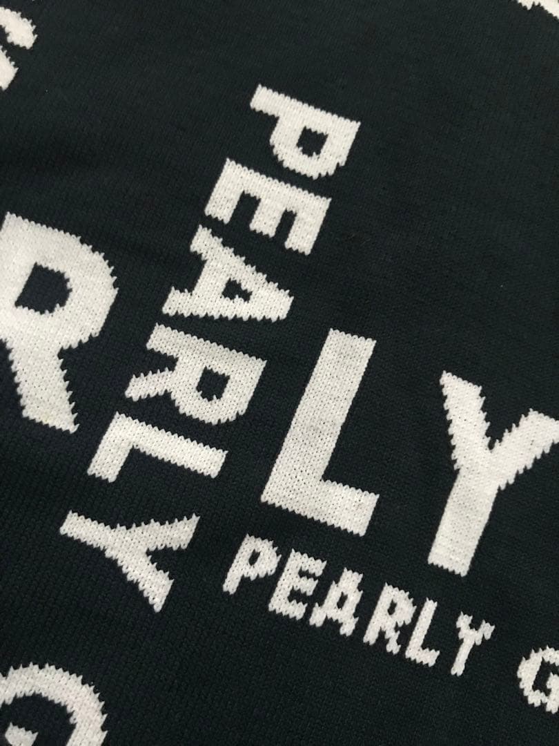 パーリーゲイツ　総ロゴ　ニット　サイズ4 ゴルフウェア