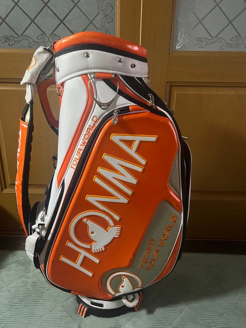 HONMA TOUR WORLD キャディバッグ オレンジ