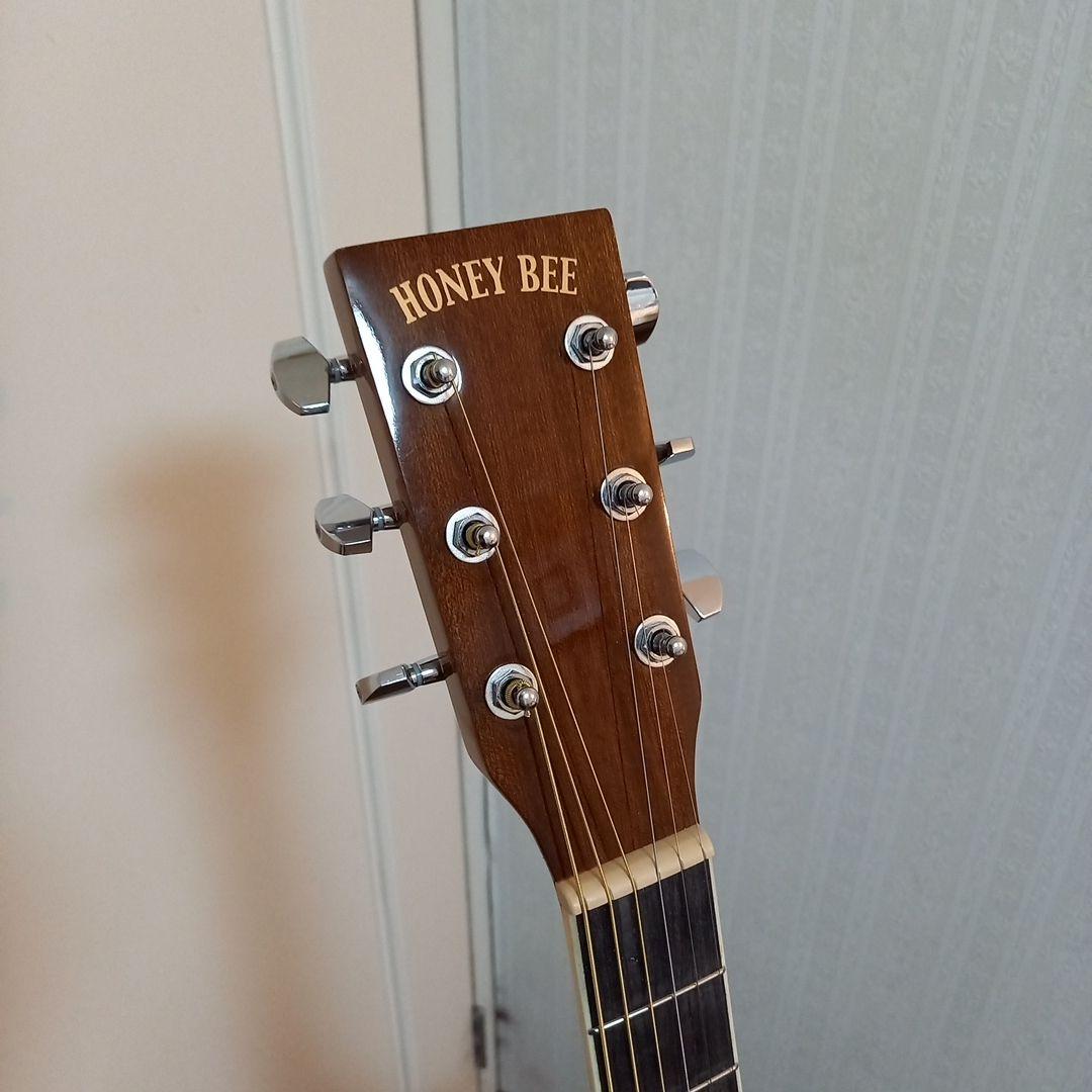 『低弦高・軽量美品』HONEY BEE F-15/N ハニービ─ アコギ